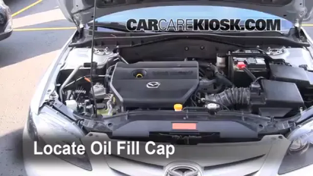 2006 Mazda 6 i 2.3L 4 Cyl. Sedan (4 Door) Oil Add Oil
